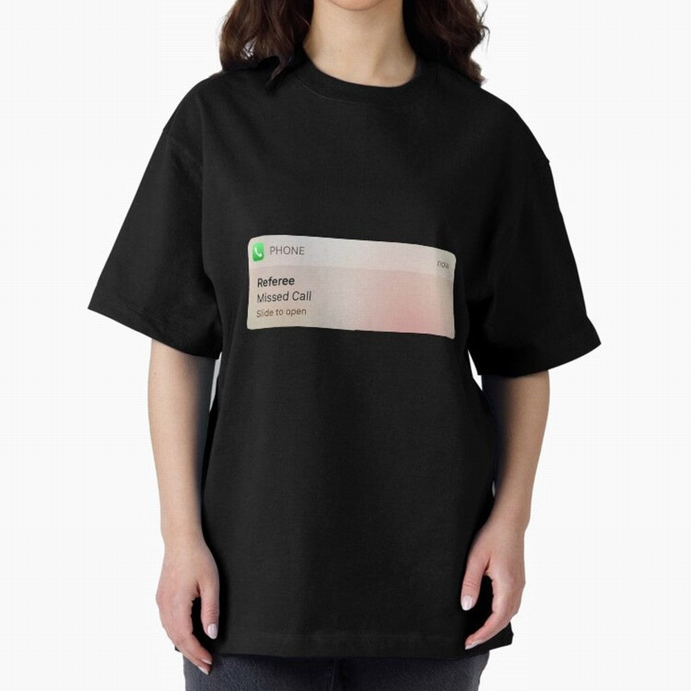 Referee Missed Call Text- Funny Sports Classic T-Shirt Represent the Passion of FIFA World Cup 2026 USA Canada Mexico Spirit, Highlighting Netherlands, Haaland and Mbappe, Goal Celebration Energy, Supporter Heritage, Football Icons and Worldwide