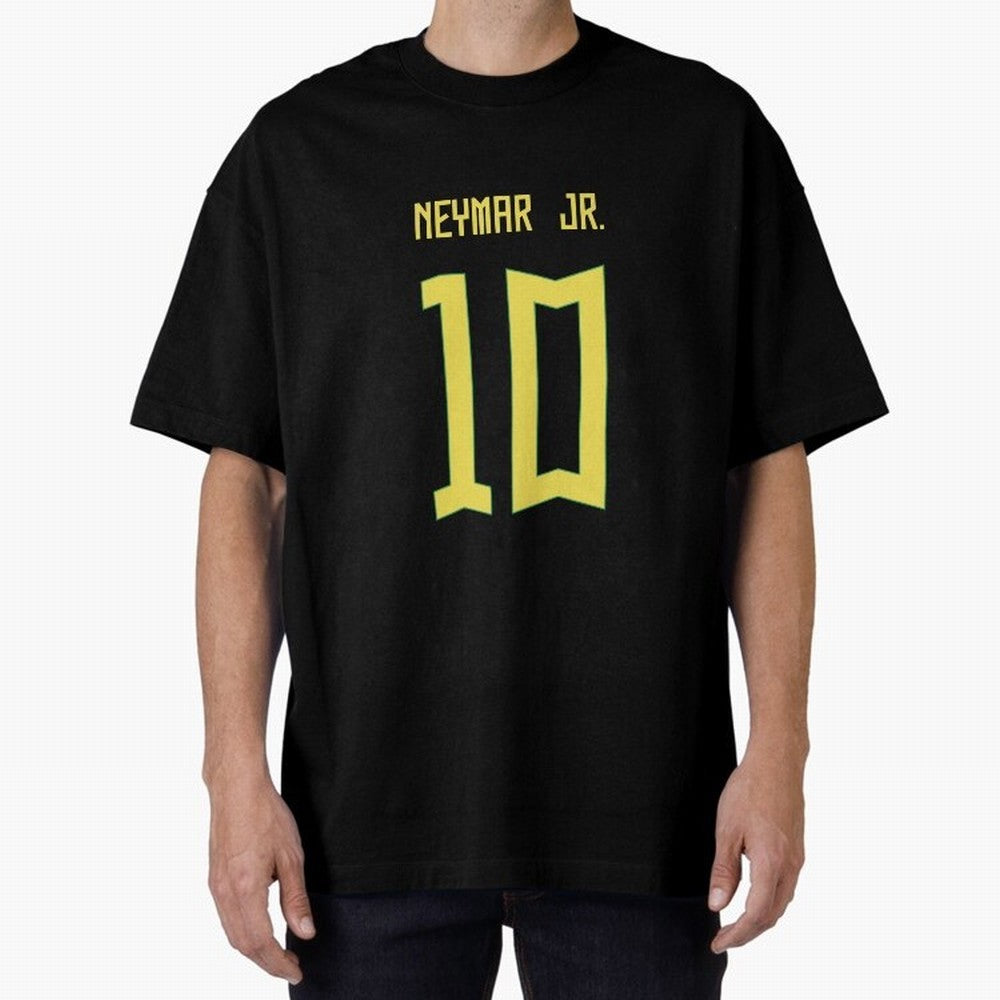 Neymar Jr Brazil Away Jersey 2023 Classic T-Shirt Feel the Heartbeat of the FIFA World Cup 2026 Journey through Messi Highlights, Germany Pride, Championship Spirit, Famous Goals, Roaring Crowds and International Football Unity; Ideal for Football