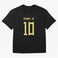 Neymar Jr Brazil Away Jersey 2023 Classic T-Shirt Feel the Heartbeat of the FIFA World Cup 2026 Journey through Messi Highlights, Germany Pride, Championship Spirit, Famous Goals, Roaring Crowds and International Football Unity; Ideal for Football