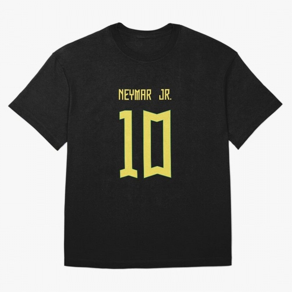 Neymar Jr Brazil Away Jersey 2023 Classic T-Shirt Feel the Heartbeat of the FIFA World Cup 2026 Journey through Messi Highlights, Germany Pride, Championship Spirit, Famous Goals, Roaring Crowds and International Football Unity; Ideal for Football