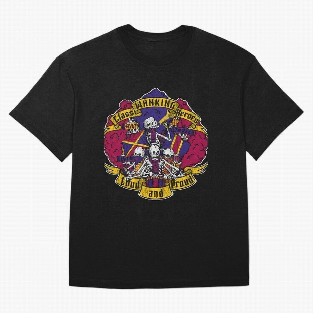 LOUD AND PROUD! (blaugrana edition) ULTRAS Classic T-Shirt Stand Out with Spirit from Global Football Passion for FIFA World Cup 2026, Inspired by Haaland, Brazil, Match Day Excitement, Supporter Culture, Golden Goals and Global Football Passion;