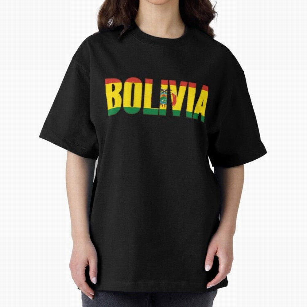 Bolivia Flag Classic T-Shirt Carry the Dream of Match Day Hype around FIFA World Cup 2026 USA Canada Mexico, Haaland, Spain and Netherlands, Vintage Soccer Flavor, Modern Football Stars, National Flags and Final Night Emotion; Great for Watch