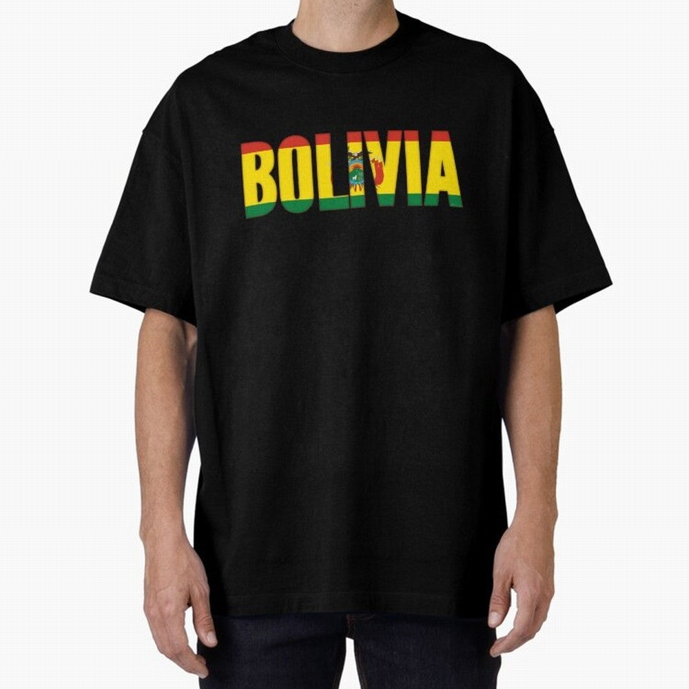 Bolivia Flag Classic T-Shirt Carry the Dream of Match Day Hype around FIFA World Cup 2026 USA Canada Mexico, Haaland, Spain and Netherlands, Vintage Soccer Flavor, Modern Football Stars, National Flags and Final Night Emotion; Great for Watch