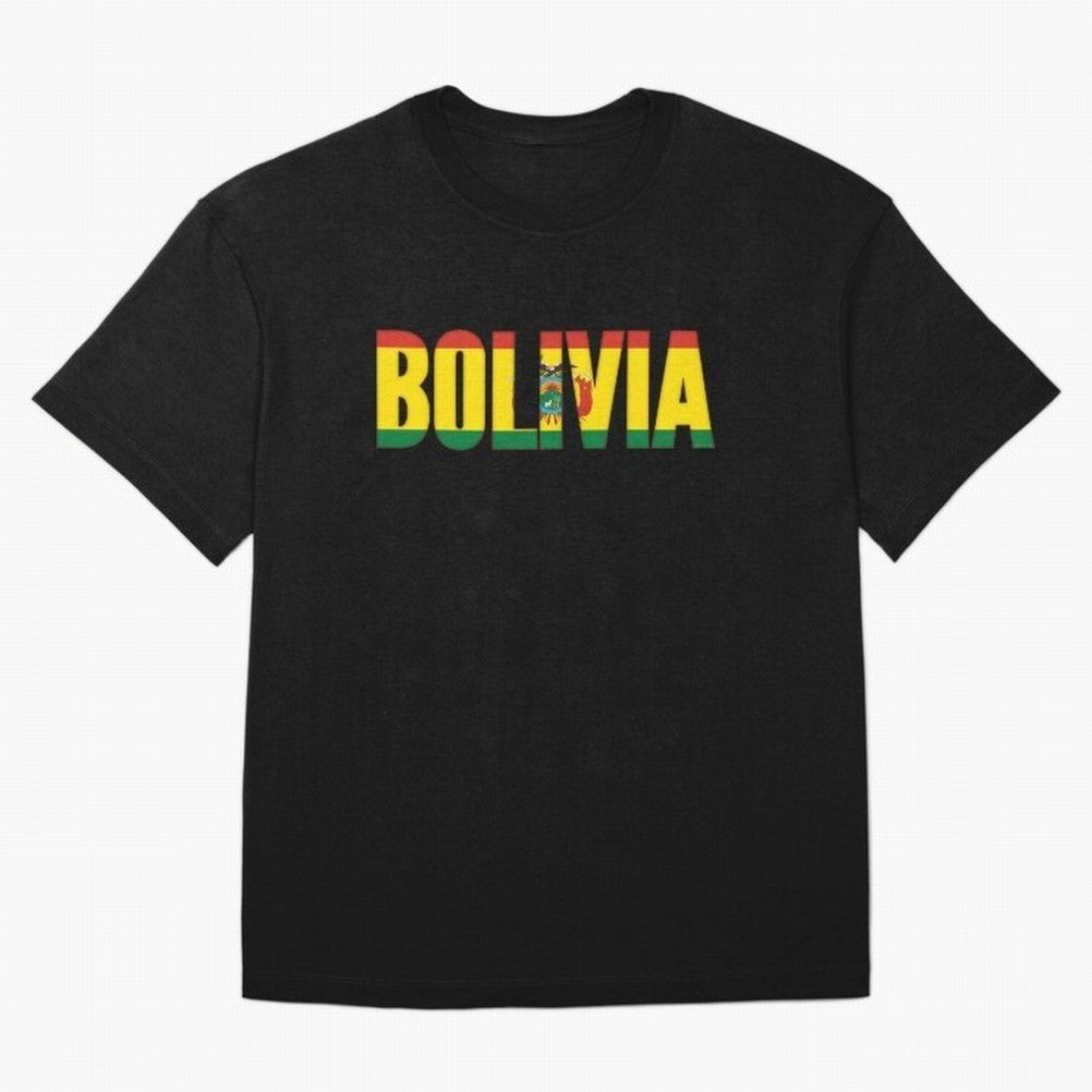 Bolivia Flag Classic T-Shirt Carry the Dream of Match Day Hype around FIFA World Cup 2026 USA Canada Mexico, Haaland, Spain and Netherlands, Vintage Soccer Flavor, Modern Football Stars, National Flags and Final Night Emotion; Great for Watch
