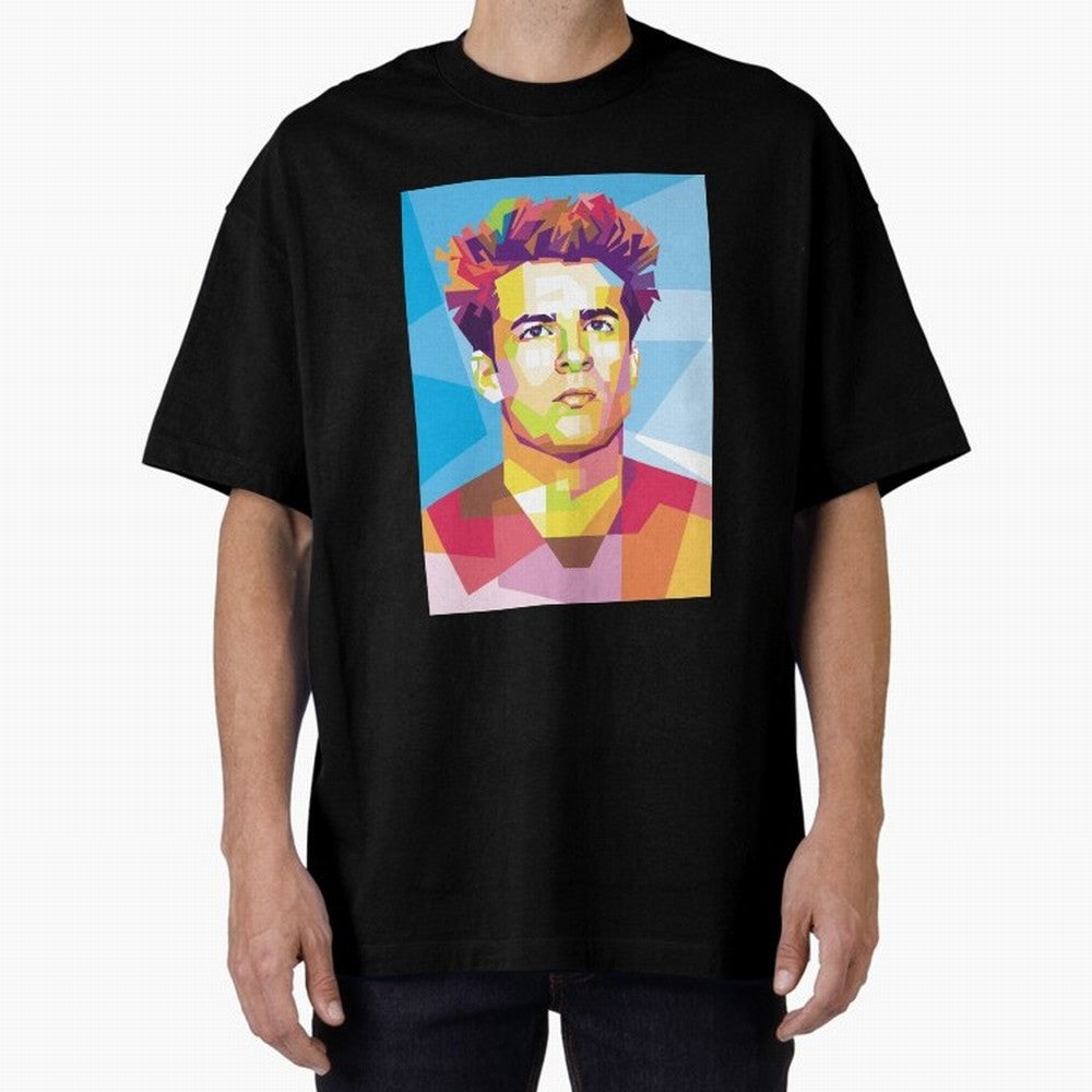 Riqui Puig in Pop Art Portrait Style Classic T-Shirt Celebrate Golden Goal Energy in FIFA World Cup 2026 Group Stage for Fans of Messi and Cristiano Ronaldo and Argentina, Bringing Match Day Excitement, Supporter Culture, Golden Goals and Global