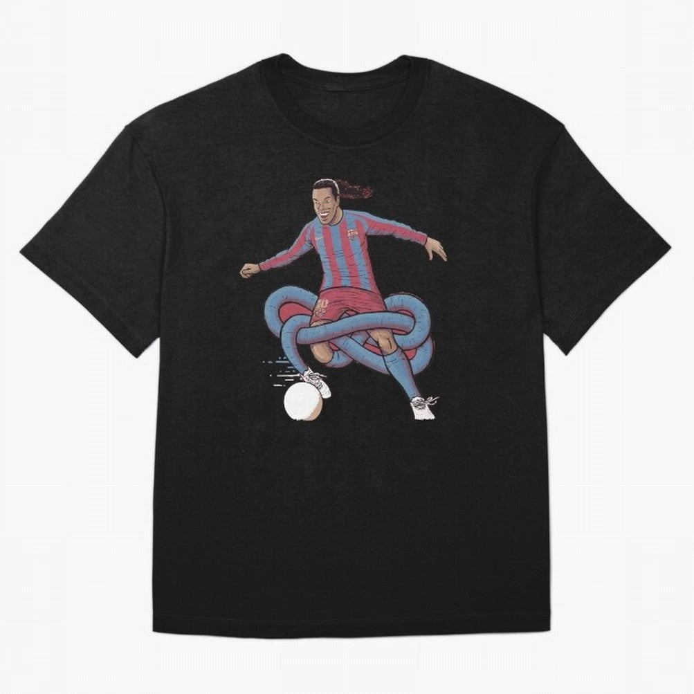 Ronaldinho Oversized T-Shirt Elevate FIFA World Cup 2026 USA Canada Mexico Spirit, Centered on Argentina, France and Brazil, Haaland, Tournament Hype, Historic Matchups, Family Viewing Parties and Global Sports Pride; Created for Match Day Parties,