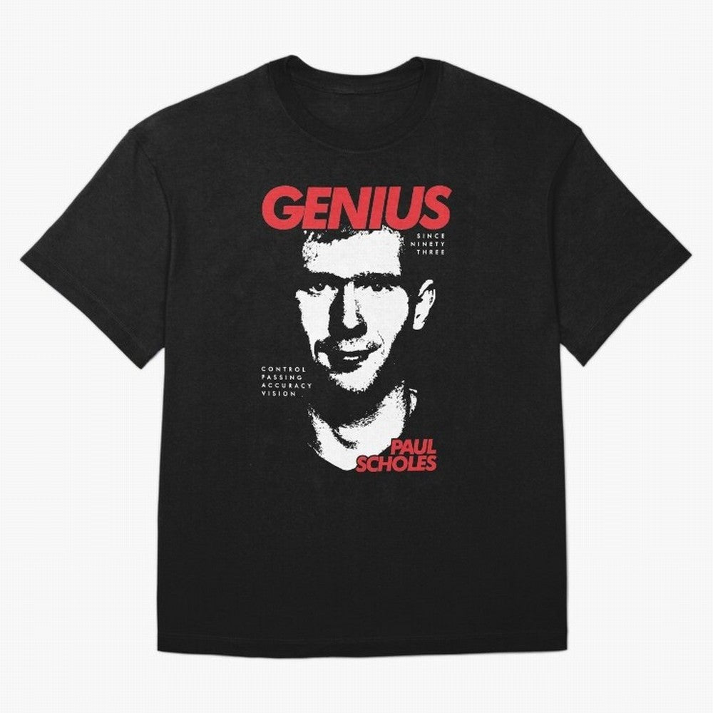 Paul Scholes - Manchester United Legend Oversized T-Shirt Treasure FIFA World Cup 2026 Group Stage Filled with Mbappe, France and Portugal Energy, Match Day Excitement, Supporter Culture, Golden Goals and Global Football Passion; Perfect for