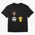 Neymar JR 10 - PSG X Brazil Oversized T-Shirt Remember Iconic Moments from FIFA World Cup 2026 Group Stage Spirit, Capturing Spain and Netherlands, Messi, Neymar and Mbappe, Retro Football Energy, Iconic Rivalries, Trophy Chase Drama and Stadium