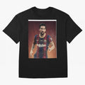 Poster best in the word Graphic T-Shirt Bring Retro Soccer Energy to FIFA World Cup 2026 USA Canada Mexico Spirit, Connected to Netherlands, CR7 and Messi, Championship Spirit, Famous Goals, Roaring Crowds and International Football Unity; Made for