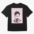 Messi Pop Art Graphic T-Shirt Fuel Your Fan Pride for FIFA World Cup 2026 USA Canada Mexico Featuring Mbappe and Neymar, Argentina Energy, Worldwide Fan Energy, Dramatic Goals, Stadium Lights and Championship Celebrations; Ideal for Passionate Fans