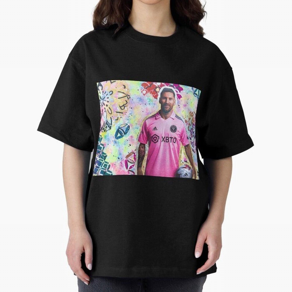 messi Premium T-Shirt Stand with Match Day Hype around FIFA World Cup 2026 Group Stage, Messi and Cristiano Ronaldo, England, Fan Favorite Moments, National Team Passion, Big Match Drama and Soccer History; Ideal for Passionate Fans Who Love