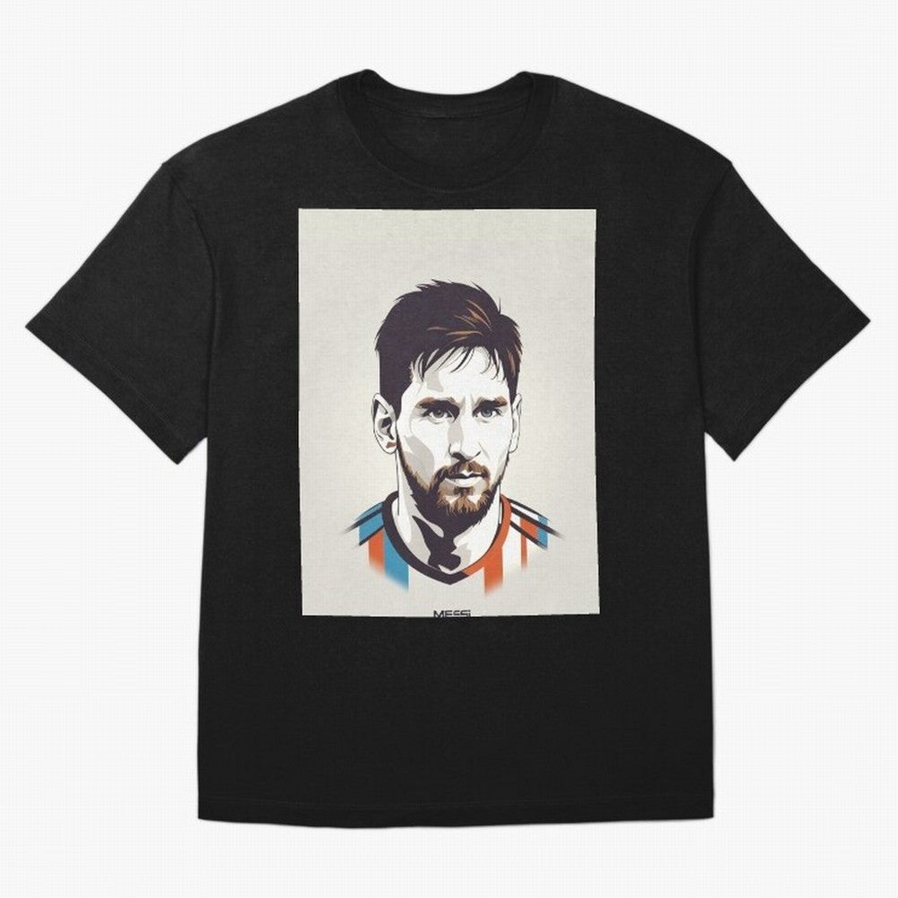 MESSI POP ART Graphic T-Shirt Keep Football History Alive during FIFA World Cup 2026 USA Canada Mexico Spirit, with Netherlands, Haaland, Tournament Hype, Historic Matchups, Family Viewing Parties and Global Sports Pride; Ideal for Fans Who Follow