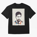 MESSI POP ART Graphic T-Shirt Keep Football History Alive during FIFA World Cup 2026 USA Canada Mexico Spirit, with Netherlands, Haaland, Tournament Hype, Historic Matchups, Family Viewing Parties and Global Sports Pride; Ideal for Fans Who Follow