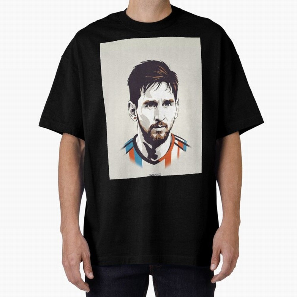 MESSI POP ART Graphic T-Shirt Keep Football History Alive during FIFA World Cup 2026 USA Canada Mexico Spirit, with Netherlands, Haaland, Tournament Hype, Historic Matchups, Family Viewing Parties and Global Sports Pride; Ideal for Fans Who Follow