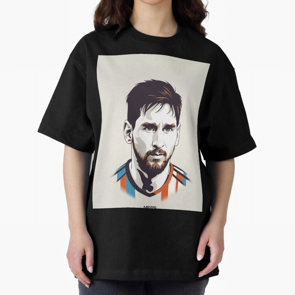 MESSI POP ART Graphic T-Shirt Keep Football History Alive during FIFA World Cup 2026 USA Canada Mexico Spirit, with Netherlands, Haaland, Tournament Hype, Historic Matchups, Family Viewing Parties and Global Sports Pride; Ideal for Fans Who Follow