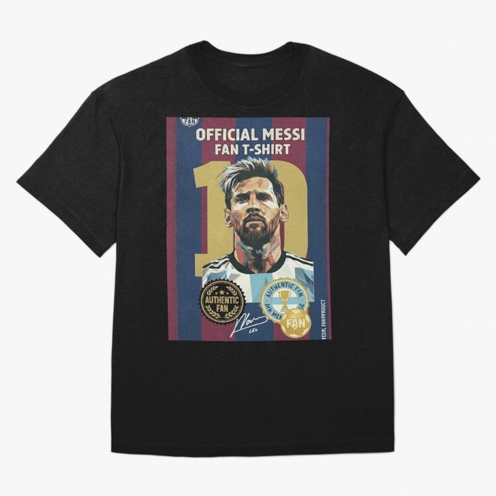 MESSI FAN TSHRT Premium T-Shirt Capture Stadium Memories from the FIFA World Cup 2026 Group Stage Journey through Messi and Cristiano Ronaldo Highlights, Spain Pride, Retro Football Energy, Iconic Rivalries, Trophy Chase Drama and Stadium