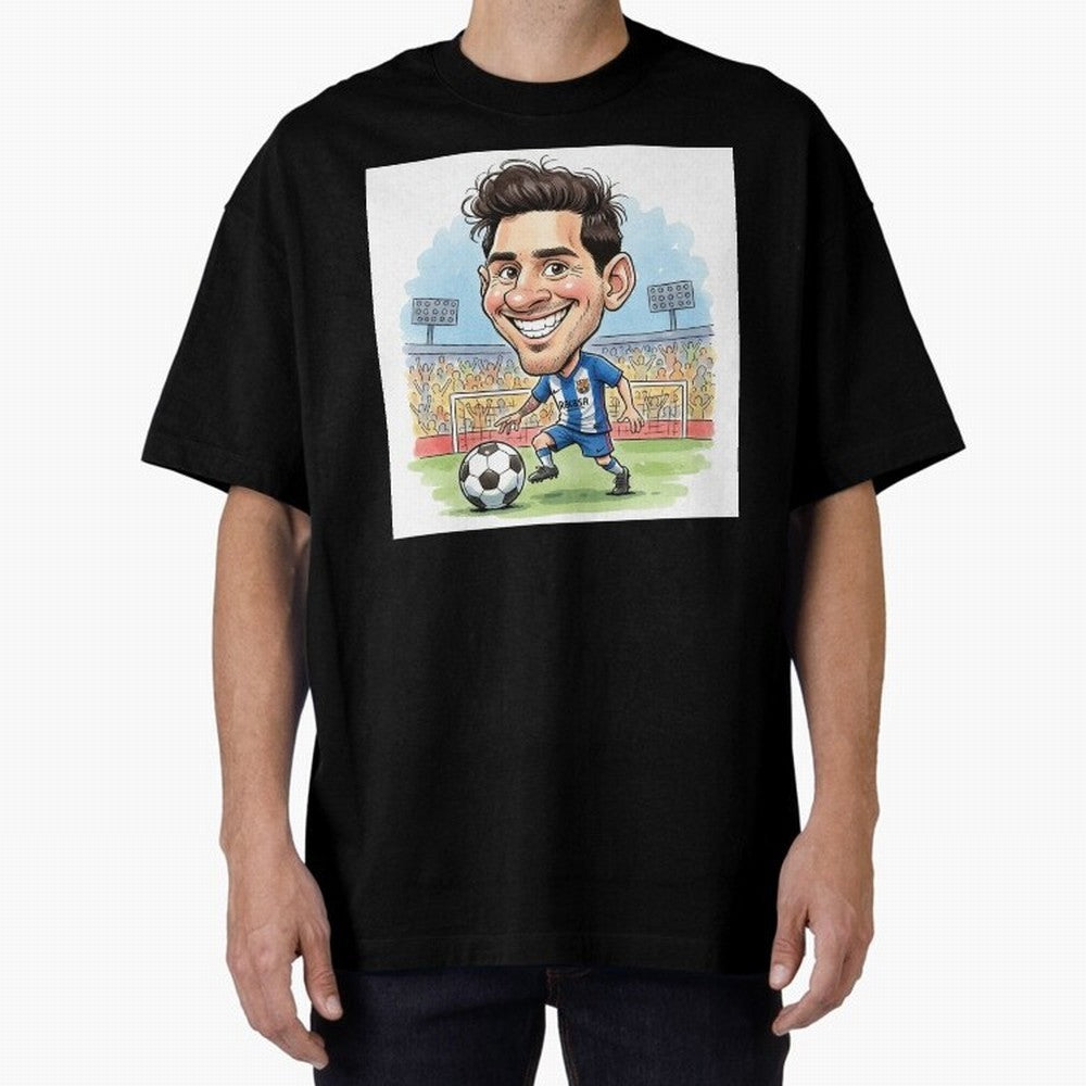 La Pulga Premium T-Shirt Upgrade Global Football Passion for FIFA World Cup 2026, Made for Haaland, Spain, Classic Soccer Heritage, Championship Pressure, Fan Loyalty and International Pride; Made for Collectors Who Enjoy Iconic Players, Country