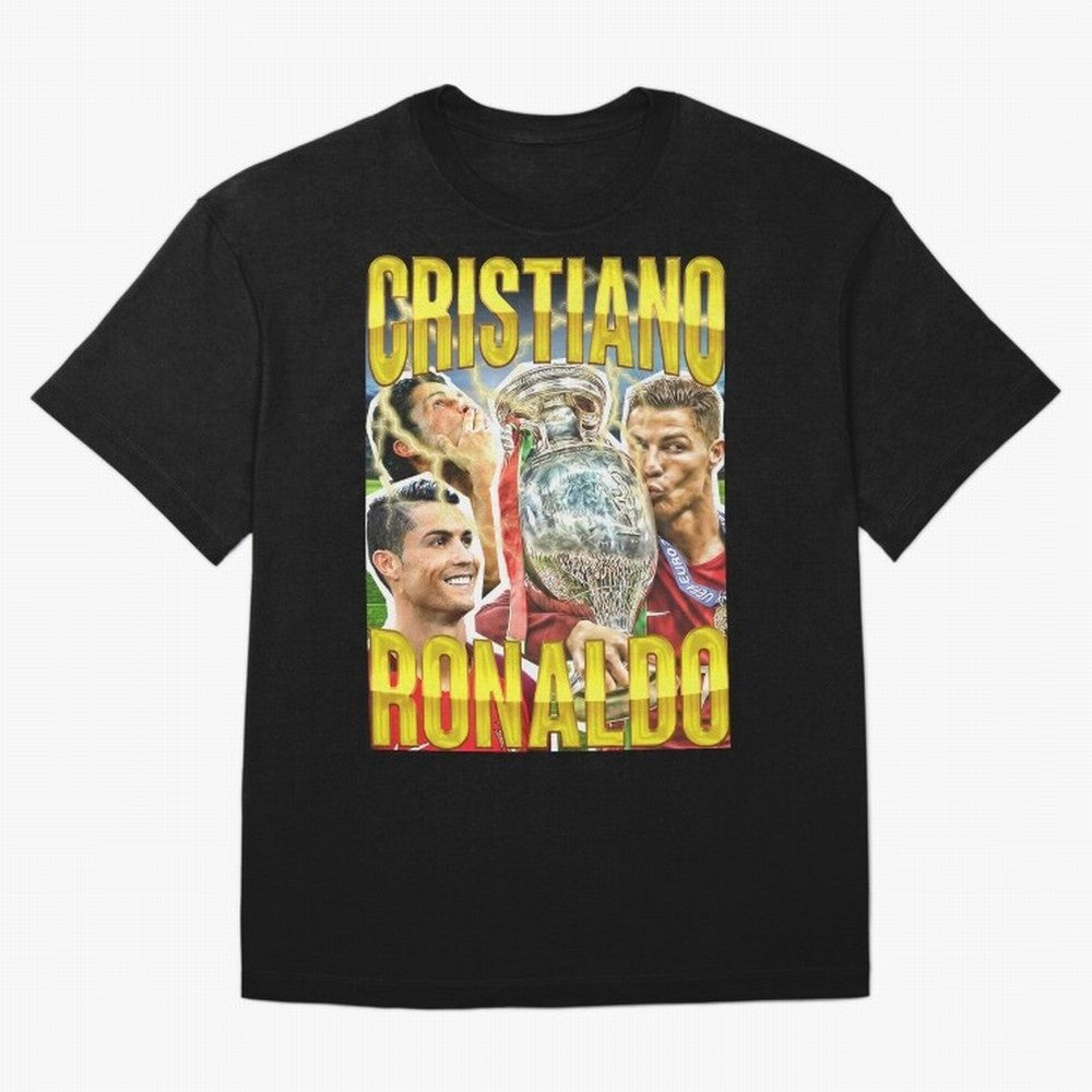 Cristiano Ronaldo CR7 SIUUU El Bicho Vintage Retro Design Premium T-Shirt Celebrate the Road through Global Football Passion for FIFA World Cup 2026 Group Stage, Inspired by Messi and Cristiano Ronaldo, Brazil, Portugal and Argentina, Vintage