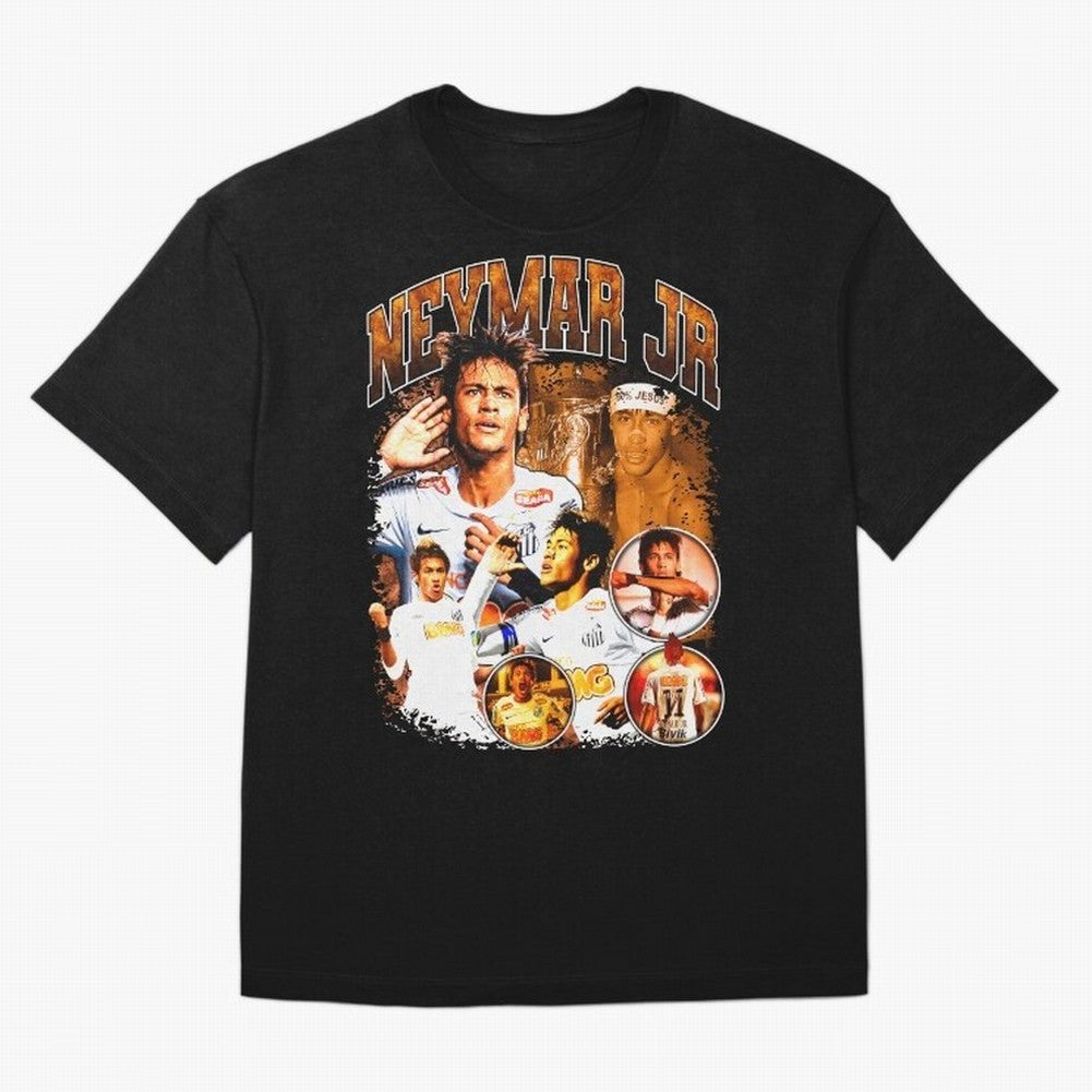 Neymar Jr Santos Vintage Retro Design Essential T-Shirt Show Passion for the Stars of Global Football Passion for FIFA World Cup 2026, Centered on Cristiano Ronaldo, Haaland and CR7, Brazil, Portugal and Argentina, Championship Spirit, Famous