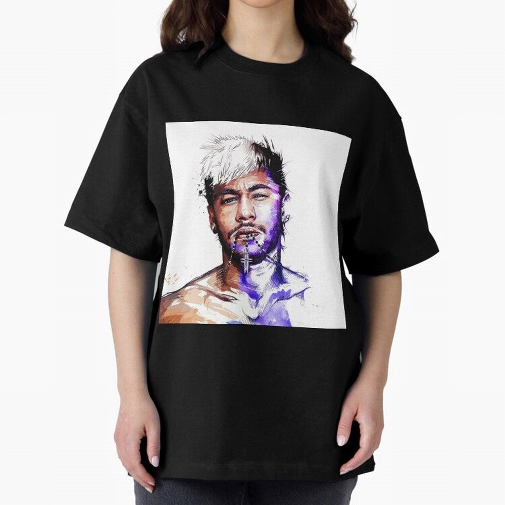Neymar Style Oversized T-Shirt Show Support during the FIFA World Cup 2026 Group Stage Journey through Neymar Highlights, France Pride, Vintage Soccer Flavor, Modern Football Stars, National Flags and Final Night Emotion; Perfect for Supporters Who