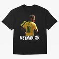 Brazil Neymar Selecao Essential T-Shirt Join the Countdown to FIFA World Cup 2026 Group Stage Spirit, with Brazil, Messi, Neymar and Mbappe, Retro Football Energy, Iconic Rivalries, Trophy Chase Drama and Stadium Atmosphere; Built for Supporters