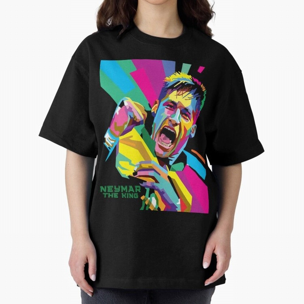 Neymar The King Design Classic T-Shirt Keep Football History Alive during the FIFA World Cup 2026 USA Canada Mexico Journey through Neymar, Haaland and Cristiano Ronaldo Highlights, Argentina and Brazil Pride, Stadium Chants, National Pride, Trophy