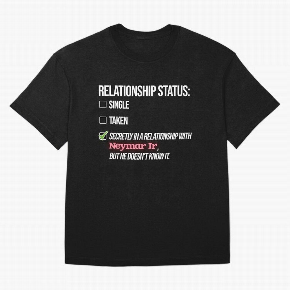 Relationship with Neymar Jr Classic T-Shirt Stand Proud for FIFA World Cup 2026 Group Stage Highlighting Cristiano Ronaldo, Argentina, France and Brazil Energy, Soccer Culture, Superstar Moments, National Team Dreams and Competitive Fire; Made for