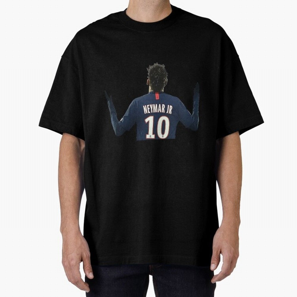 Neymar Jr Paris - 10 Oversized T-Shirt Celebrate Fan Favorites in FIFA World Cup 2026 for Fans of CR7 and Messi and England, Bringing Championship Spirit, Famous Goals, Roaring Crowds and International Football Unity; Great for Watch Parties,