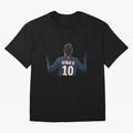 Neymar Jr Paris - 10 Oversized T-Shirt Celebrate Fan Favorites in FIFA World Cup 2026 for Fans of CR7 and Messi and England, Bringing Championship Spirit, Famous Goals, Roaring Crowds and International Football Unity; Great for Watch Parties,