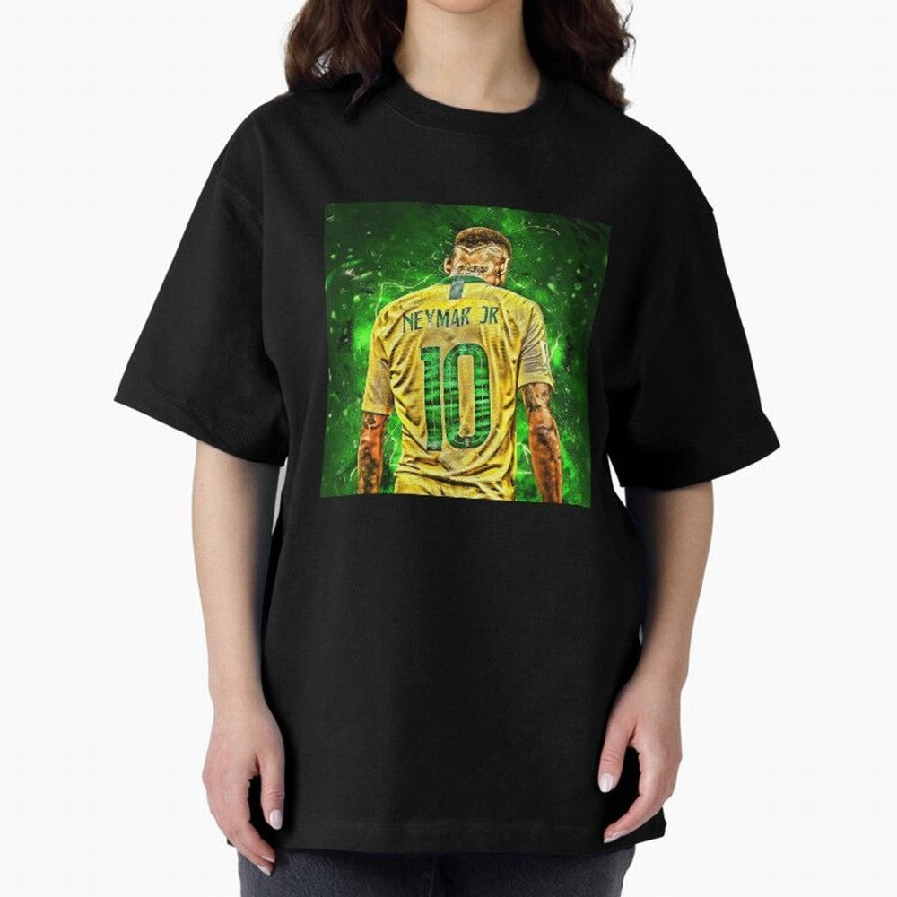 Neymar National Team Classic T-Shirt Celebrate the Stars of FIFA World Cup 2026 for Fans of CR7 and Portugal, Spain and Germany, Bringing Sports Nostalgia, International Competition, Famous Players and Unforgettable Victories; Ideal for Fans Who