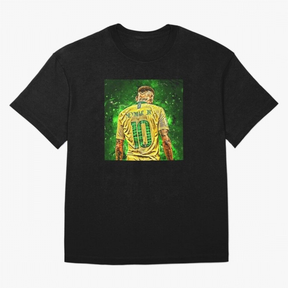 Neymar National Team Classic T-Shirt Celebrate the Stars of FIFA World Cup 2026 for Fans of CR7 and Portugal, Spain and Germany, Bringing Sports Nostalgia, International Competition, Famous Players and Unforgettable Victories; Ideal for Fans Who