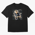 Neymar Run Oversized T-Shirt Refresh FIFA World Cup 2026 Driven by Messi, Neymar and Mbappe, Germany Energy, Sports Nostalgia, International Competition, Famous Players and Unforgettable Victories; Created for Match Day Parties, Soccer Gifts, Fan