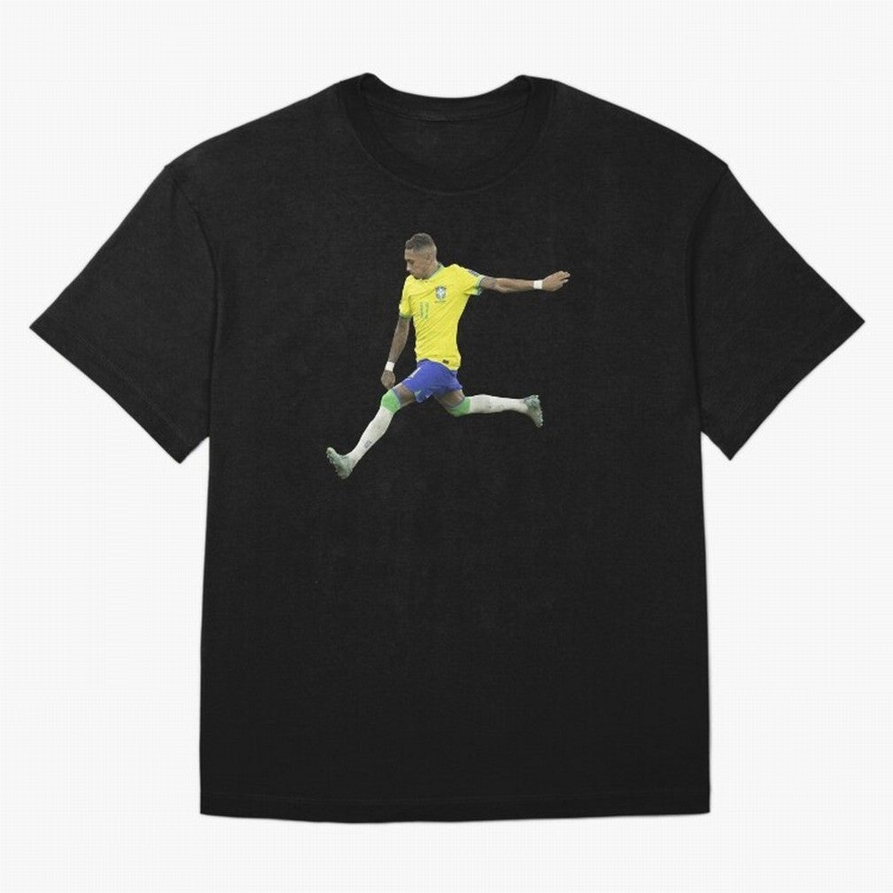 Raphinha Classic T-Shirt Carry Global Football Passion for FIFA World Cup 2026, Built around CR7, Spain and Netherlands, Worldwide Fan Energy, Dramatic Goals, Stadium Lights and Championship Celebrations; Perfect for Fans, Collectors, Family