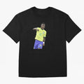Vinicius Junior Classic T-Shirt Show Love for Legendary Goals in Match Day Hype around FIFA World Cup 2026 Group Stage, Messi and Cristiano Ronaldo, England, France and Netherlands, Sports Nostalgia, International Competition, Famous Players and