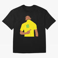 Neymar Jr Oversized T-Shirt Enjoy Match Day Hype around FIFA World Cup 2026 USA Canada Mexico, Neymar, Argentina, France and Brazil, Champion Mindset, Group Stage Buzz, Knockout Tension and Passionate Fan Culture; Created for Match Day Parties,