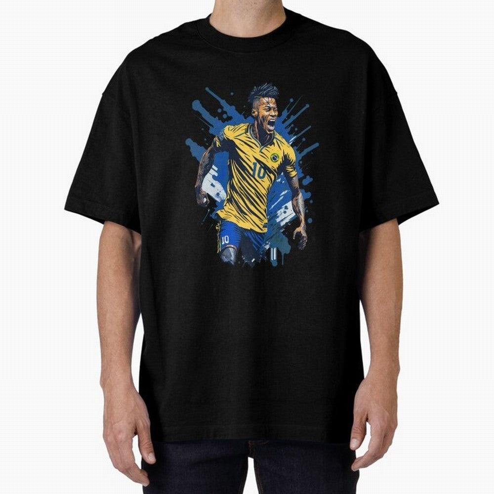 Neymar Jr. splash art Active T-Shirt Feel the Roar of FIFA World Cup 2026 Built around Neymar, Haaland and Cristiano Ronaldo, Spain and Netherlands Energy, Match Day Excitement, Supporter Culture, Golden Goals and Global Football Passion; Perfect