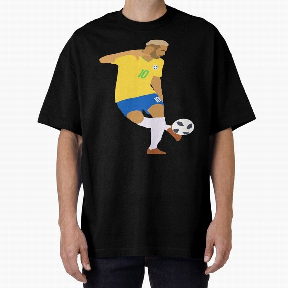 Neymar Brazil Football Control Skills Classic T-Shirt Bring a Vintage Feel to the FIFA World Cup 2026 Group Stage Journey through Cristiano Ronaldo, Haaland and CR7 Highlights, Brazil, Portugal and Argentina Pride, Tournament Hype, Historic
