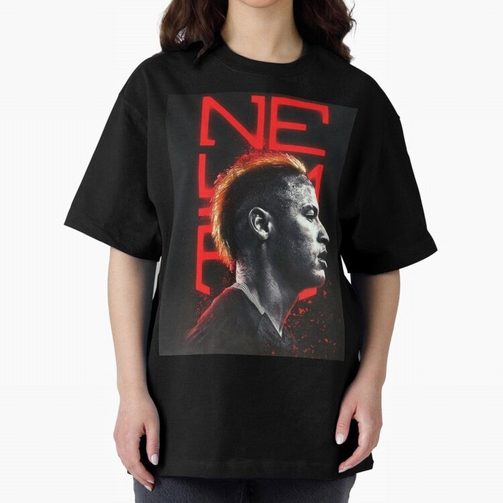 Black Wallpaper Neymar Classic T-Shirt Represent Global Football Passion for FIFA World Cup 2026 USA Canada Mexico, Filled with Messi and Cristiano Ronaldo, England and Germany, Goal Celebration Energy, Supporter Heritage, Football Icons and