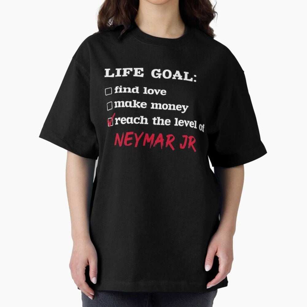Life goal Neymar Jr Classic T-Shirt Relive Global Football Passion for FIFA World Cup 2026 Group Stage, Made for Neymar, Brazil, Champion Mindset, Group Stage Buzz, Knockout Tension and Passionate Fan Culture; Great for Watch Parties, Sports Bars,