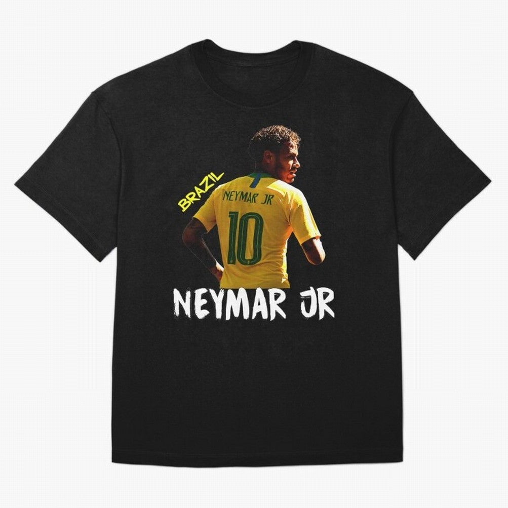 Brazil Neymar Selecao Oversized T-Shirt Celebrate Football Dreams Across FIFA World Cup 2026 Group Stage Spirit, Featuring Brazil, Messi, Neymar and Mbappe, Stadium Memories, Football Loyalty, International Chants and Championship Tradition; Ideal