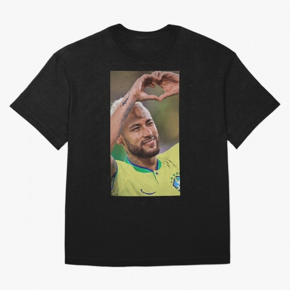 Neymar Jr Oversized T-Shirt Stand with FIFA World Cup 2026 USA Canada Mexico for Fans of CR7 and Argentina, France and Brazil, Bringing Match Day Excitement, Supporter Culture, Golden Goals and Global Football Passion; Built for Supporters Chasing