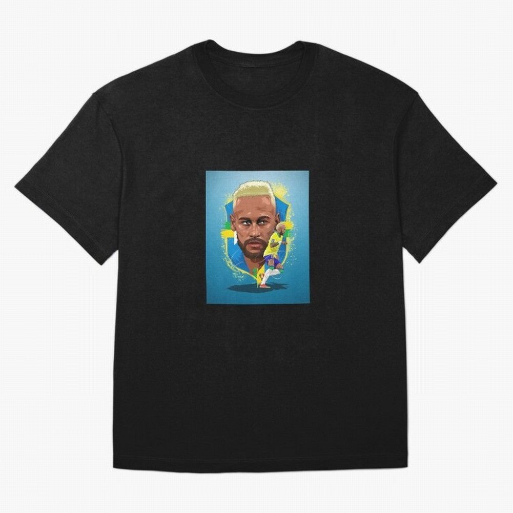 neymar jr al nassr Oversized T-Shirt Show Passion for the Stars of FIFA World Cup 2026 for Fans of Haaland and Mbappe and Portugal, Bringing Global Supporter Spirit, Legendary Goals, National Colors and Tournament Celebration; Ideal for Passionate