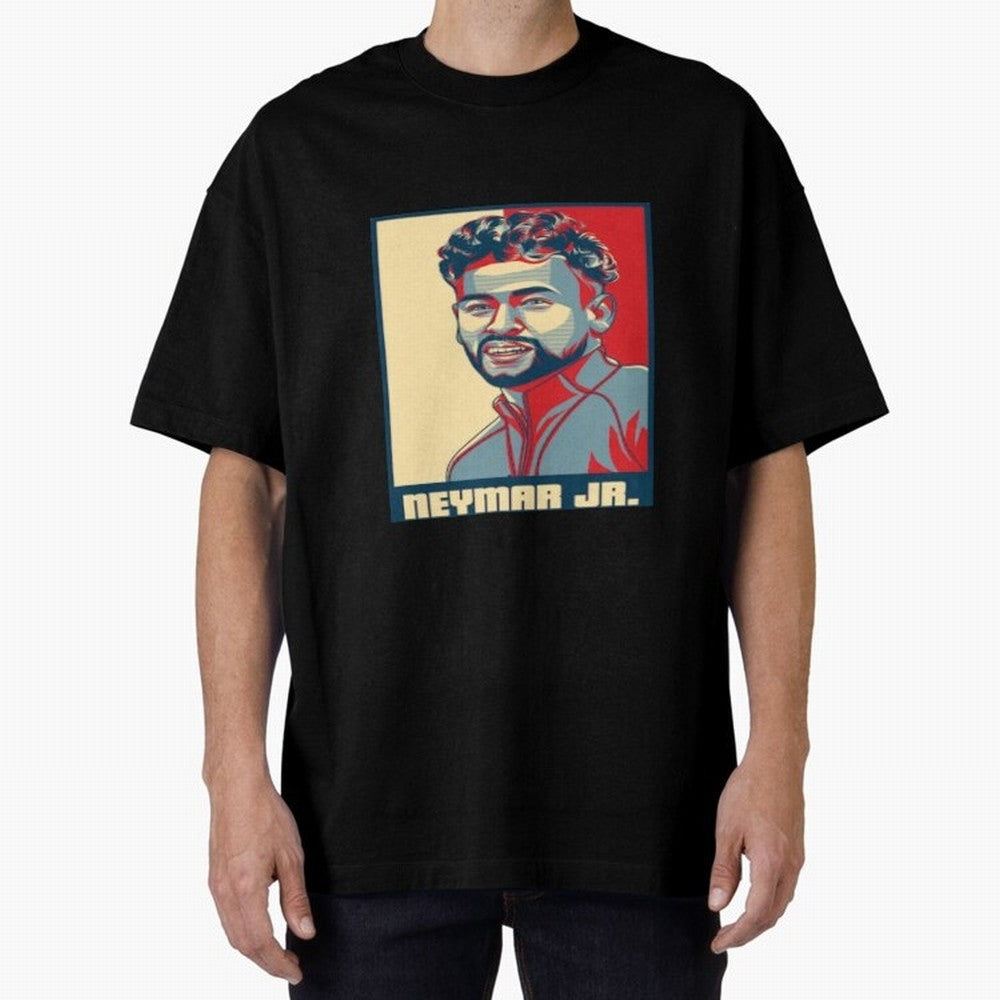 neymar jr al nassr Oversized T-Shirt Bring Trophy Dreams to the FIFA World Cup 2026 USA Canada Mexico Journey through Mbappe Highlights, England Pride, Soccer Culture, Superstar Moments, National Team Dreams and Competitive Fire; Great for Watch