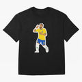 Neymar Jr Oversized T-Shirt Honor Football Greatness during FIFA World Cup 2026 Group Stage for Fans of Mbappe and England, Bringing Retro Football Energy, Iconic Rivalries, Trophy Chase Drama and Stadium Atmosphere; Made for Collectors Who Enjoy