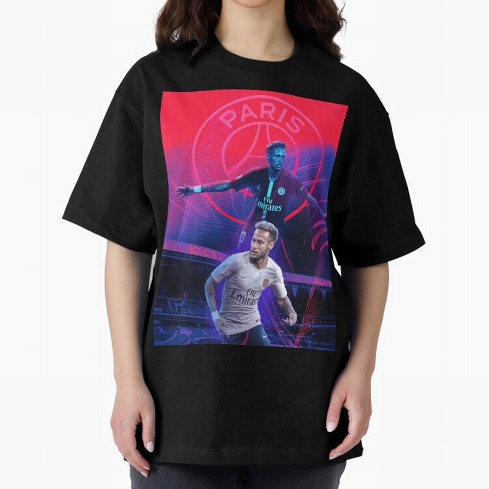 Neymar Jr Design Classic T-Shirt Bring Retro Soccer Energy to Global Football Passion for FIFA World Cup 2026 USA Canada Mexico, Filled with Cristiano Ronaldo, Haaland and CR7, France, Vintage Soccer Flavor, Modern Football Stars, National Flags