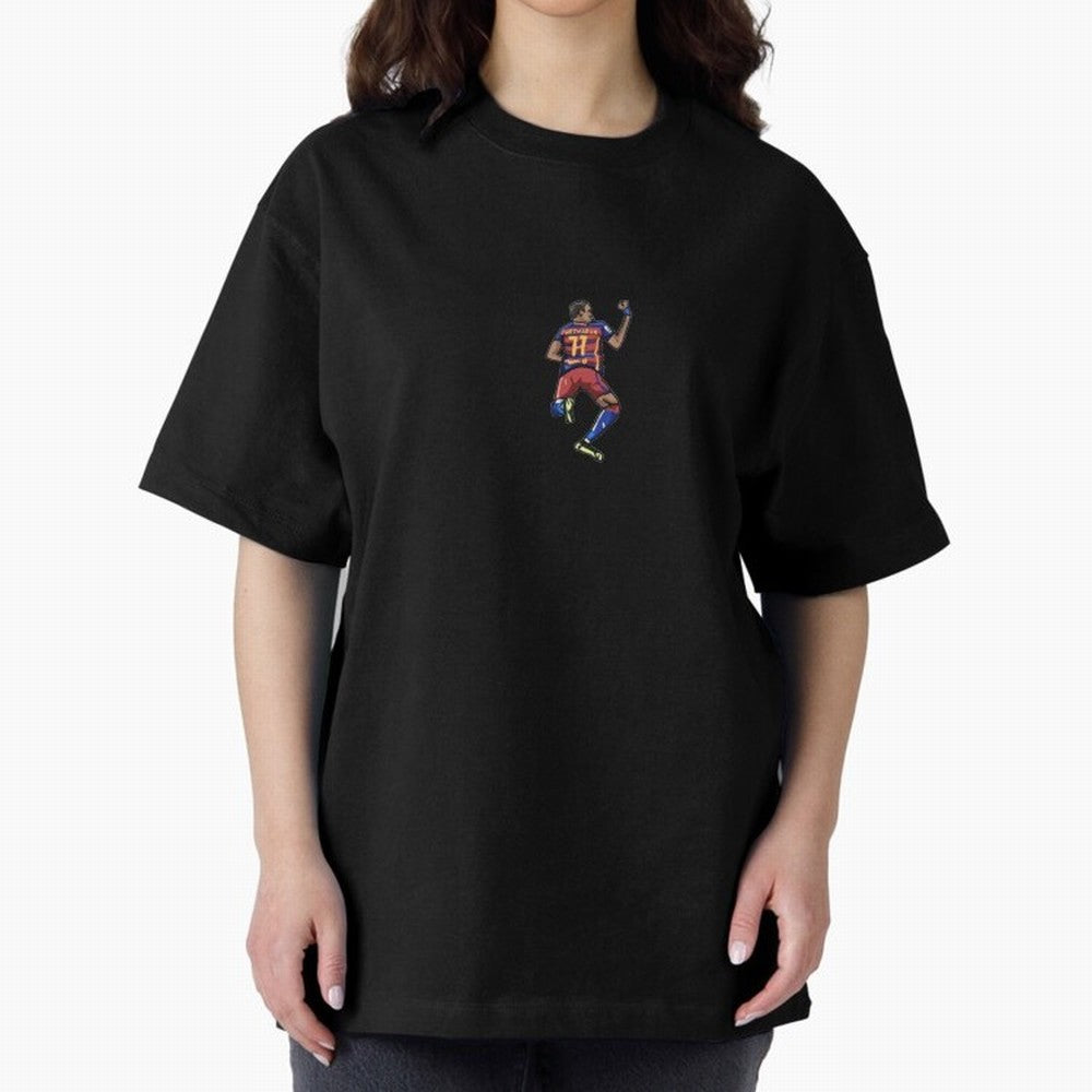 Neymar Jr, Barcelona Oversized T-Shirt Relive FIFA World Cup 2026 Group Stage for Fans of Mbappe and Neymar and Netherlands, Bringing Supporter Pride, Iconic Celebrations, Legendary Names and Global Match Day Energy; Perfect for Fans, Collectors,