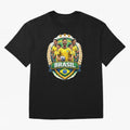 Brazil Football National Team Pride- Brazil Soccer Graphics Classic T-Shirt Build Match Day Hype around FIFA World Cup 2026 USA Canada Mexico, Mbappe and Neymar, Brazil, Global Supporter Spirit, Legendary Goals, National Colors and Tournament