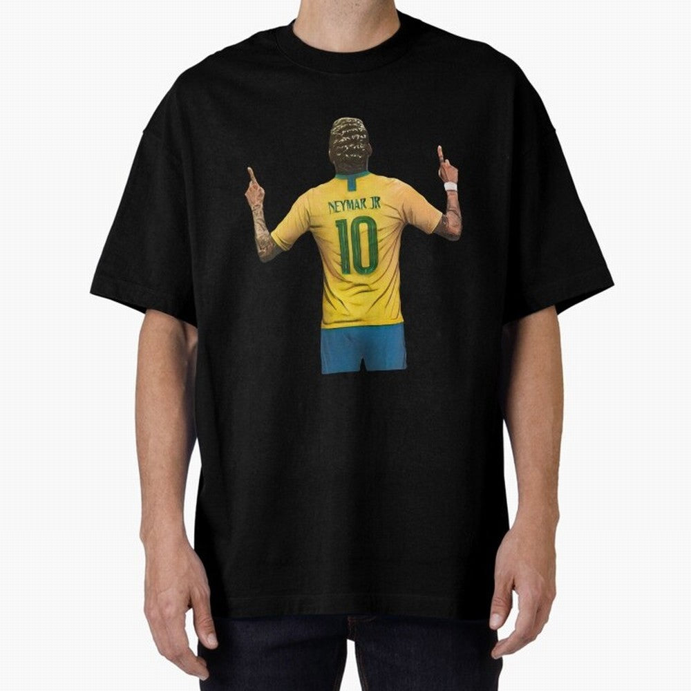 neymar jr Oversized T-Shirt Celebrate the Stars of Global Football Passion for FIFA World Cup 2026, Filled with CR7 and Messi, England, France and Netherlands, Supporter Pride, Iconic Celebrations, Legendary Names and Global Match Day Energy; Great