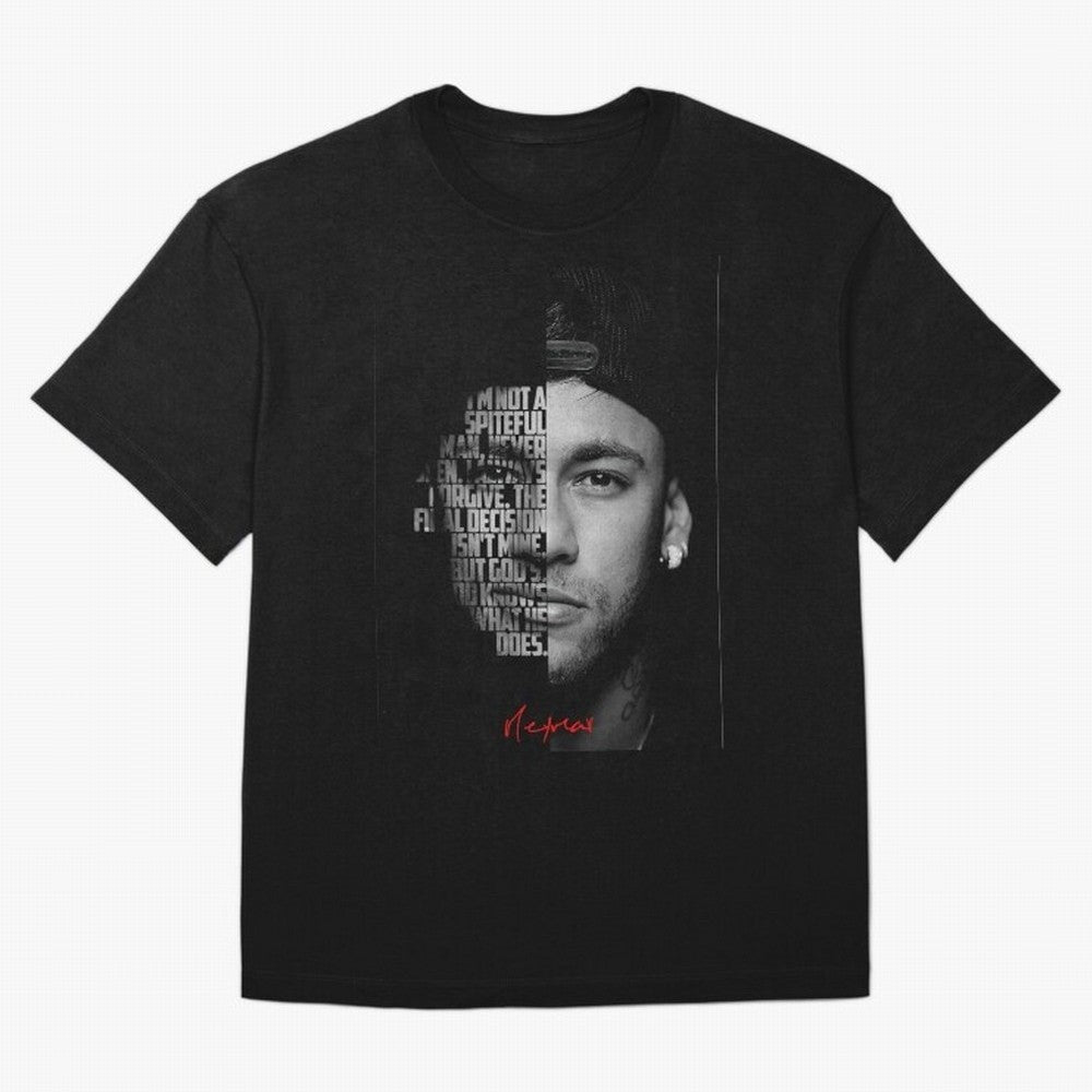 Black and white Neymar Jr quote. Classic T-Shirt Celebrate Rivalries and Pride in FIFA World Cup 2026 Group Stage for Fans of Neymar and Portugal, Bringing Classic Soccer Heritage, Championship Pressure, Fan Loyalty and International Pride; Ideal