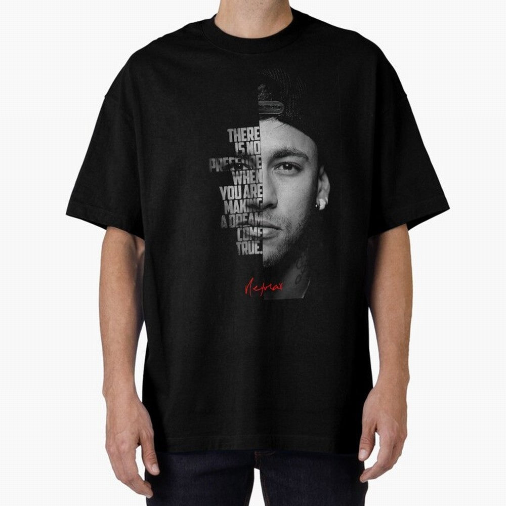 Black and white Neymar Jr quote. Classic T-Shirt Honor FIFA World Cup 2026 Spirit, Driven by Argentina and Brazil, Mbappe and Neymar, Game Day Rituals, Football Legends, Country Pride and the Road to the Final; Created for Match Day Parties, Soccer